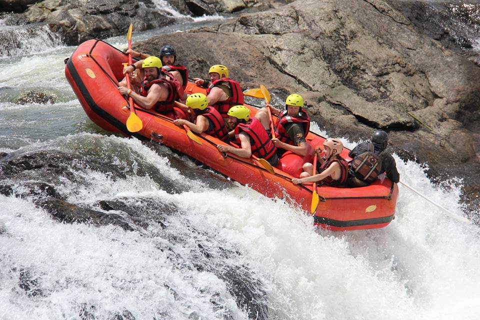 river rafting Jinja